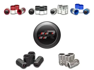 Rim Valve Stem Caps for Bicycle Modern Style Style